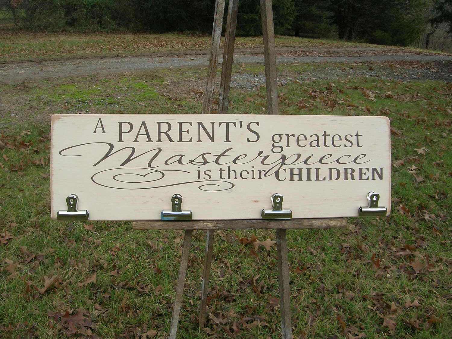 A Parent's Greatest Masterpiece ... Large Brag Board