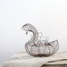 Vintage Wire Basket / Bird Egg Basket
