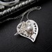 Personalized Name Jewelry New Baby New Mom/ Grandma Necklace Baby Feet Heart Charm Sterling Silver, Angel Wing, Pearl