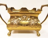 Antique Brass Jardinière Planter c.1920s