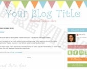 Premade Blog Design Template