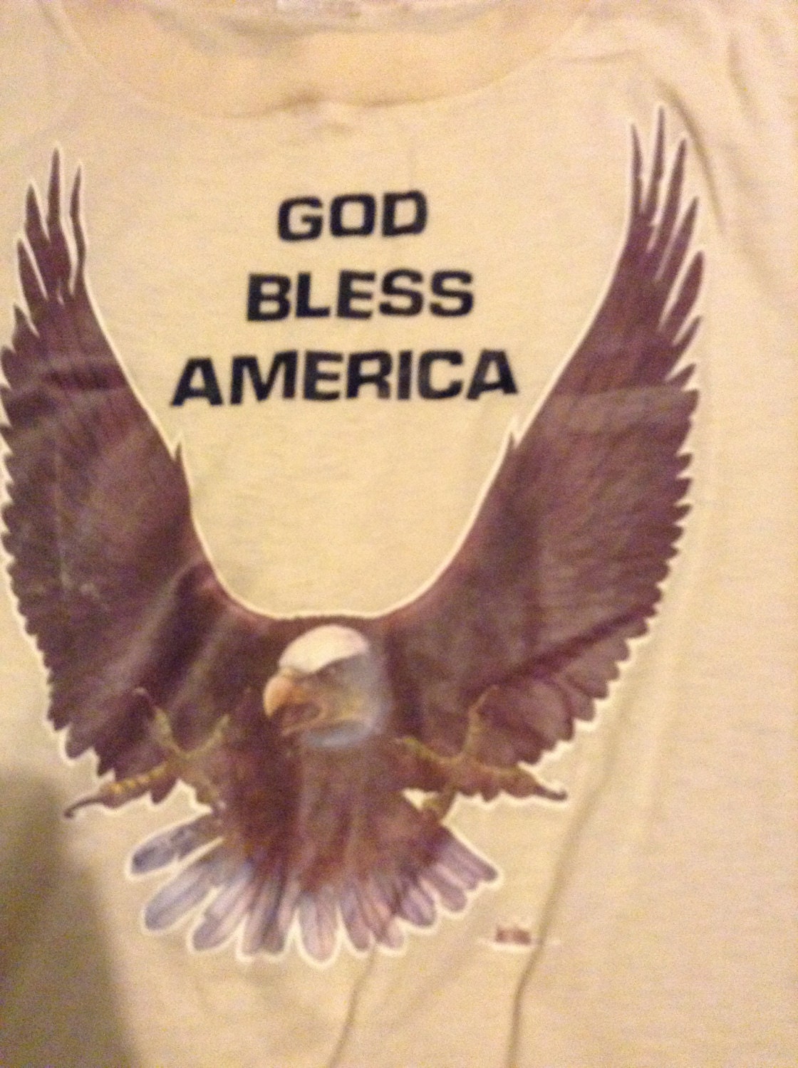 Vintage god bless America shirt 