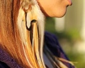 Mother Gaia Feather Earrings