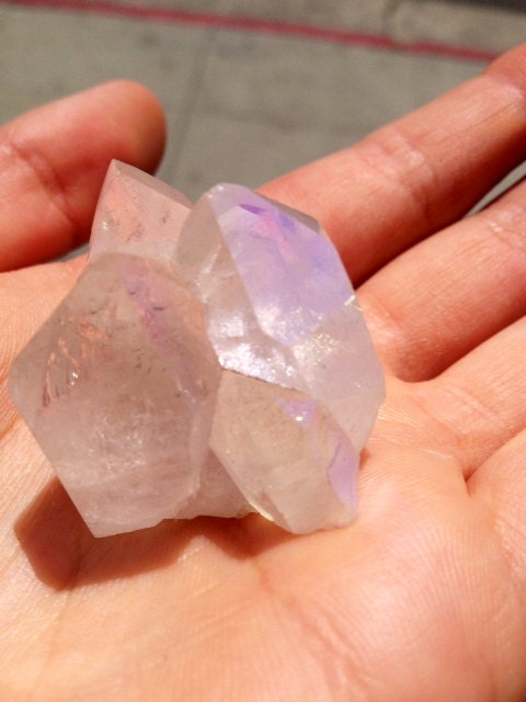 Rainbow Aura Quartz