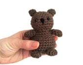 Little Bear Stuffed Animal Plush - Cute Crochet Amigurumi