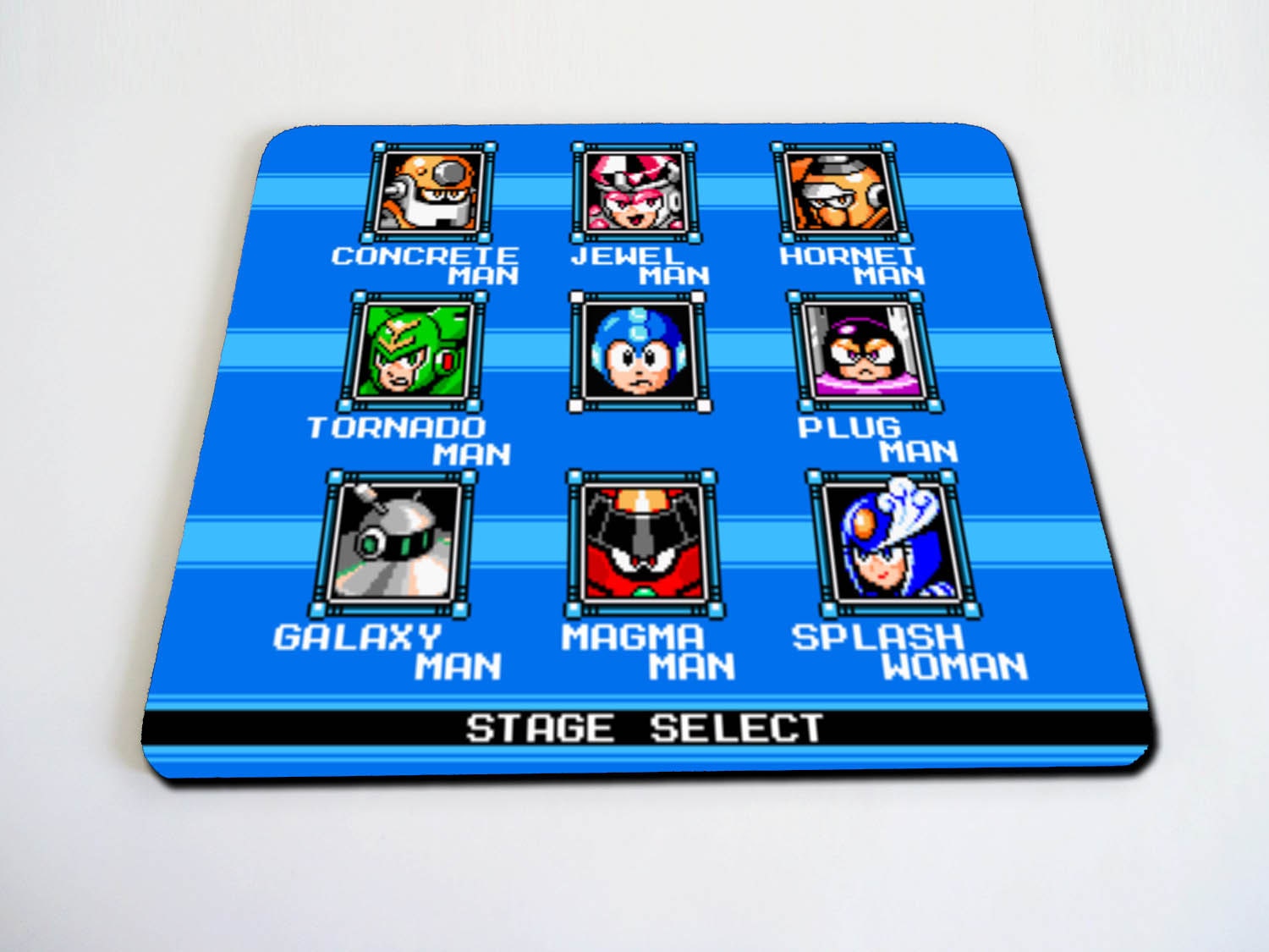 Megaman Stage Select mouse pad