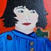 Orange Muse, Original Art