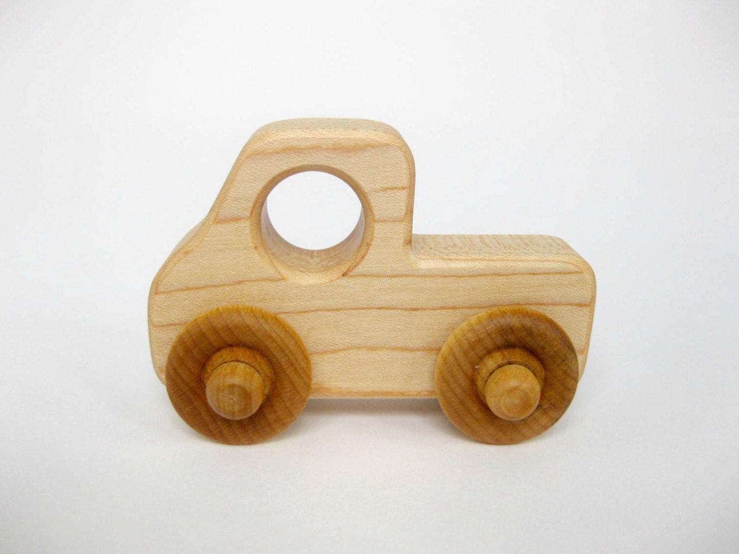Little Wooden Toy Pickup Truck Eco Friendly