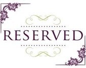 RESERVE for David M