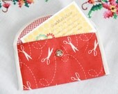 Cosmo Cricket Scissors Business Card Credit Card Wallet