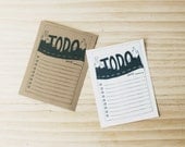 to do list - PDF printable - hand lettered on the road task list