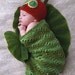 Very Hungry Caterpillar Hat and Cocoon Set - Newborn Photography Prop, Made-to-Order