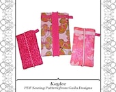 PDF Sewing Pattern iphone 4 iphone 5 cover Camera Case iPod sleeve padded 3 sizes with or without pocket "Kaylee"