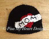 Mom Tattoo Heart Beanie - Photo Prop