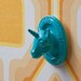 Unicorn Jewelry Display / Wall Art  -  Blue Coral