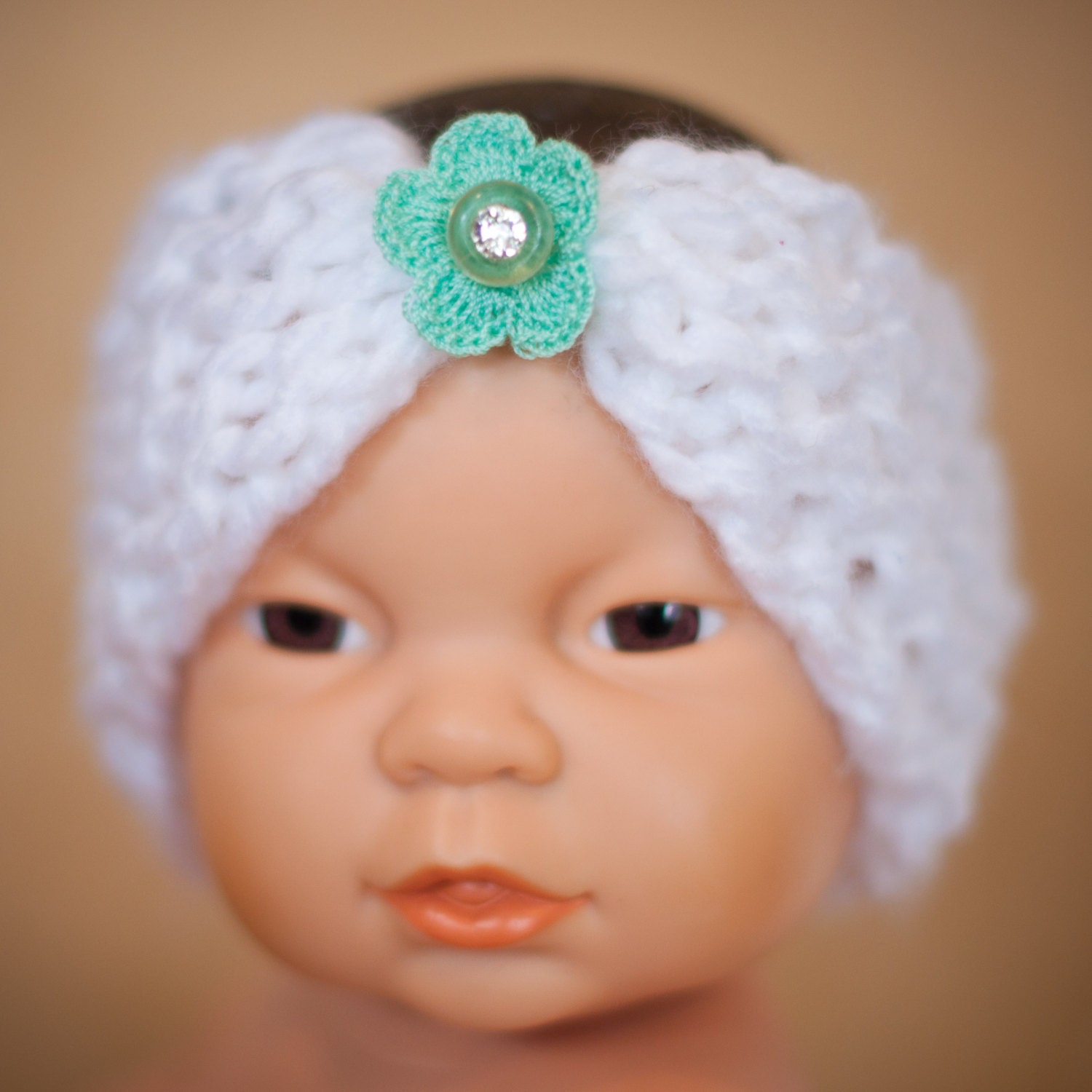 Newborn Turban Headband, Ready to ship