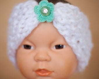 Newborn Turban Headband, Ready to ship