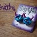 Monster Eyeball Stud Earrings with Horns