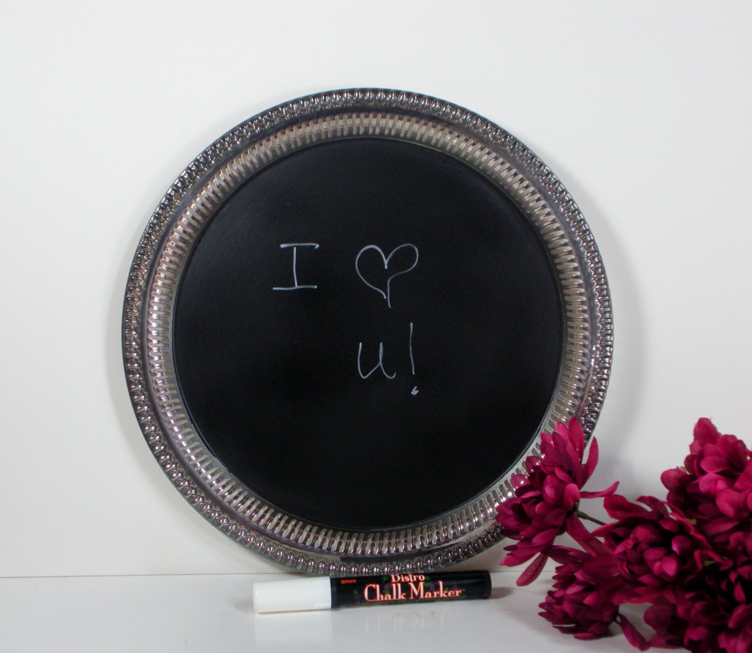 Decorative Chalkboard / kitchen chalkboard / upcycled / shabby chic / message board / complimentary chalk marker included