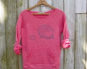 me and mama Hedgehog Sweatshirt, GIft for Mom, Hedgehog Sweater, Eco Friendly Top, S,M,L,XL