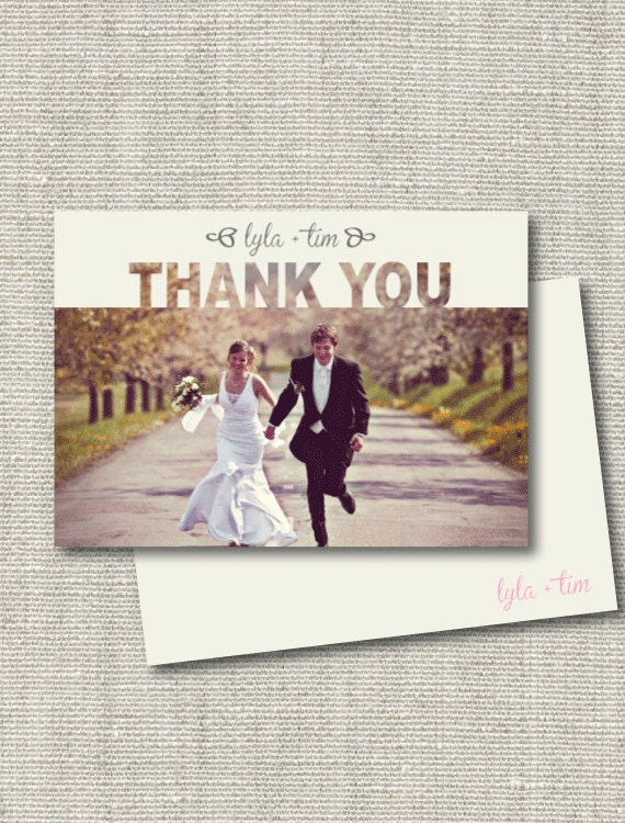 Photo Thank You Notecard