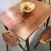 Burnsville Black walnut kitchen set.