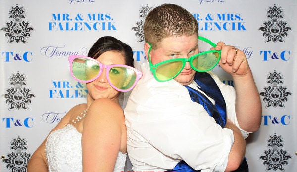 Photo Booth backdrop custom Step and Repeat Banner DIY photo booth