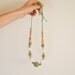 Olive & Cream Nursing Necklace / Teething Necklace for mom to wear