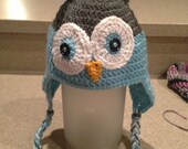 Owl Hat - Child (1-3 years old) -  Ready to ship