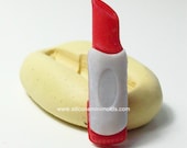Silicone mold lipstick 1038 - craft mold, porcelain mold, jewelry mold, food mold, pop up mold, clays mold, flexible mold