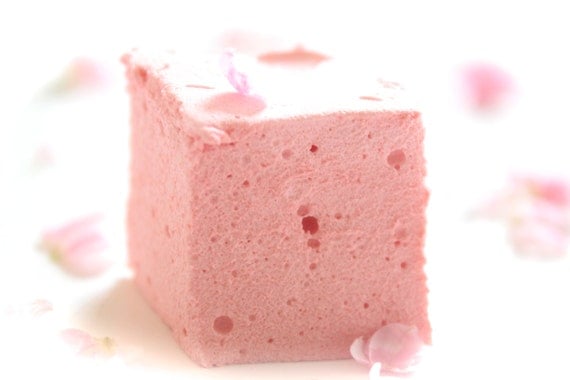 Rose Lychee Marshmallows