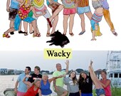 8 x 11 Caricature Personalized Drawing of a Picture you Submit