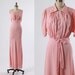 1930s lingerie/ 30s dressing gown set/ polka dots