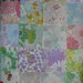 RANDOM -  81 x Vintage sheet squares patchwork quilt pack