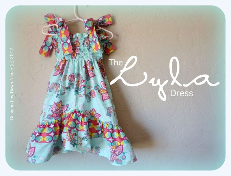 The Lyla Dress PDF Sewing Pattern/Tutorial
