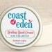 Hand Cream - Shea Butter Hand Cream Hand Lotion - Organic - Handmade in Maine - Coast of Eden - Unscented - Fragrance Free