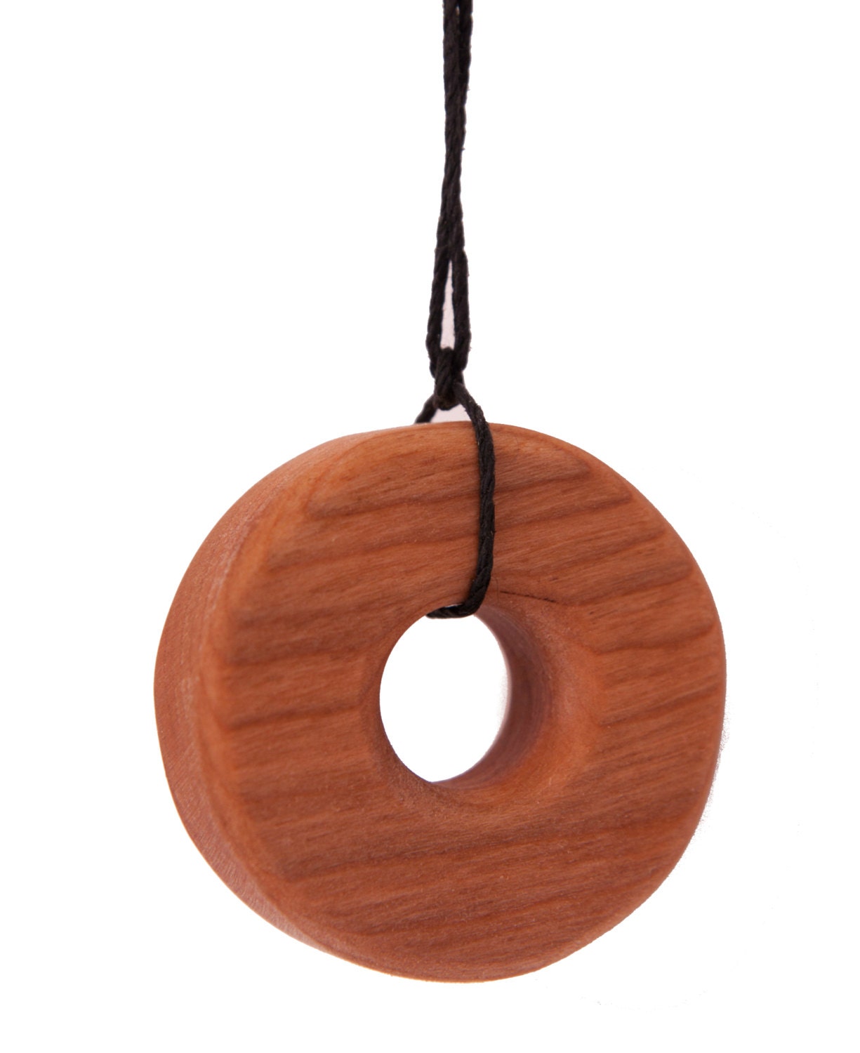 Wooden Teething Necklace for Mom & Baby - Donut