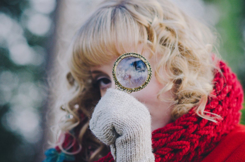 Knit Wool Mittens