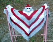 Sock Monkey Lovie  Ready To Ship