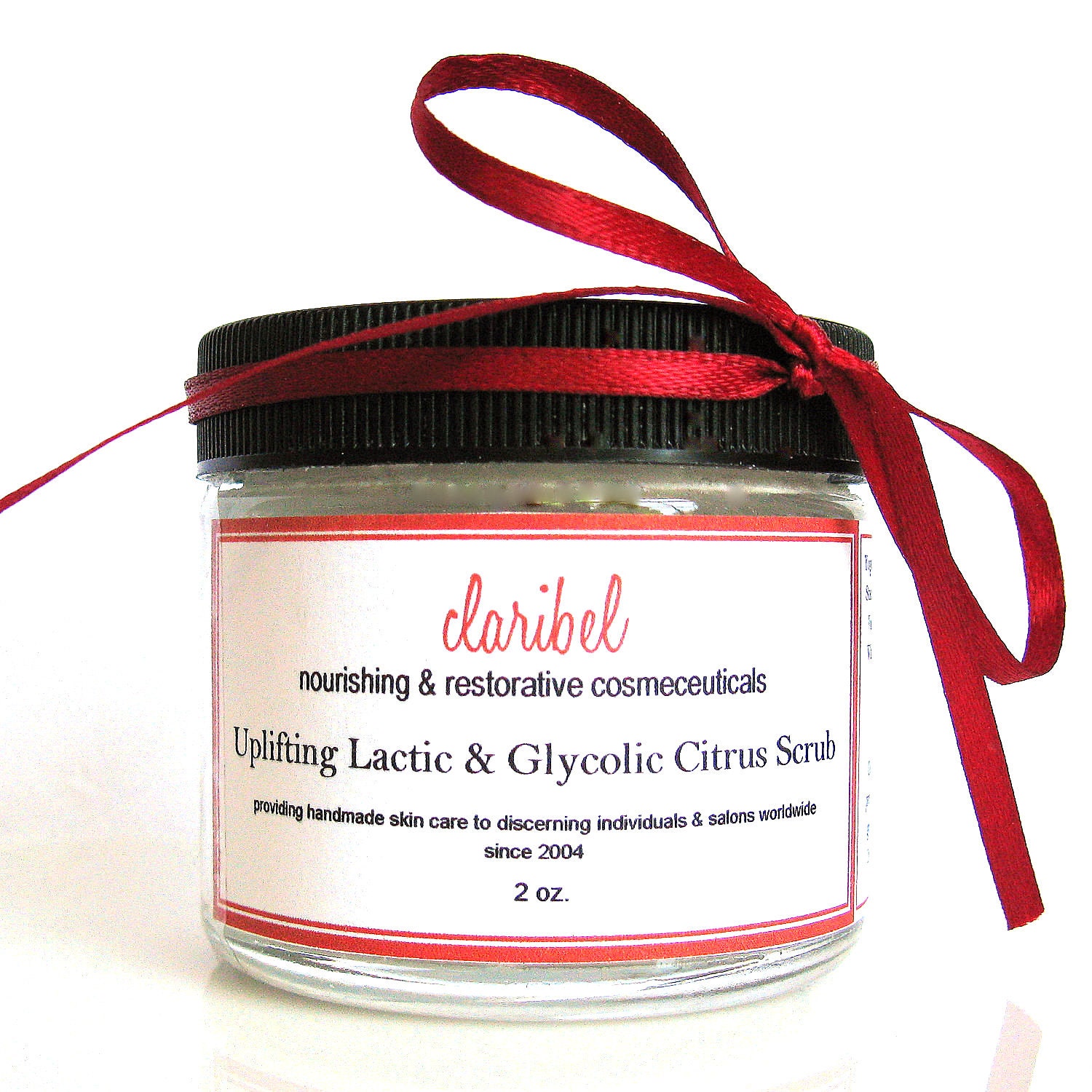 Uplifting Lactic & Glycolic Citrus Scrub - Rejuvenating Yogurt, Stabilized Ascorbic Acid, DMAE, Valencia Orange and White Grapefruit