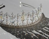 Crystal and Pearl Princess Tiara