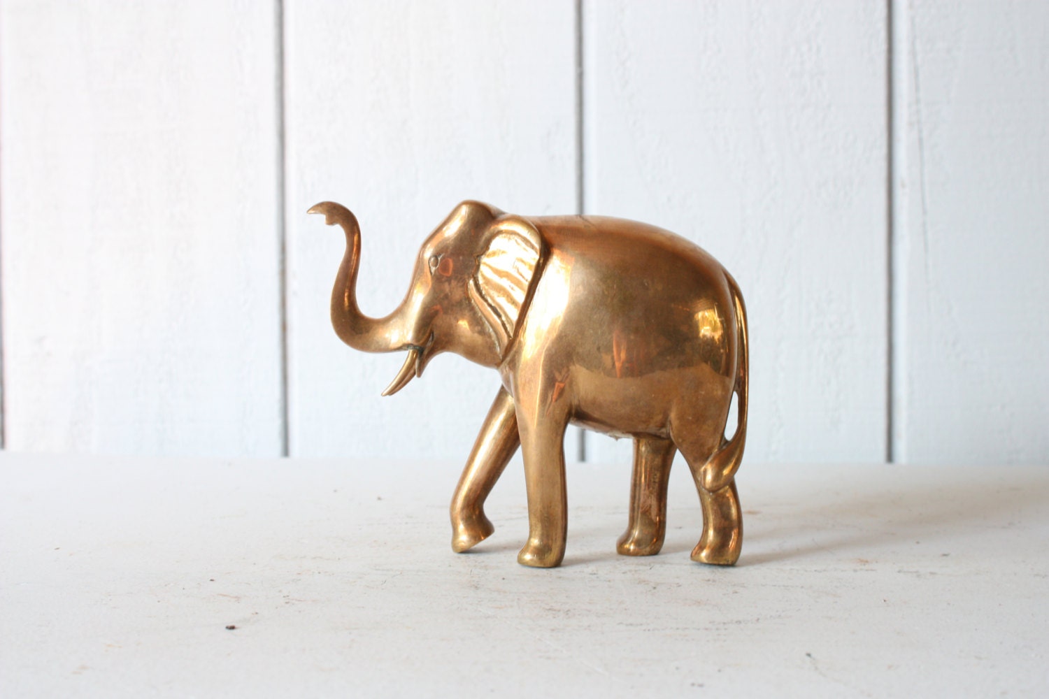 Brass Elephant // Solid Brass