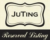 Reserved for Elyse, Pocketfold Wedding Invitation Suite, Elegant Lace - Second Payment