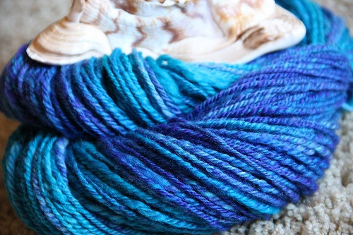 Handspun Yarn: Sea Queen