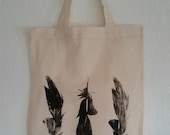 Feather Tote Bag