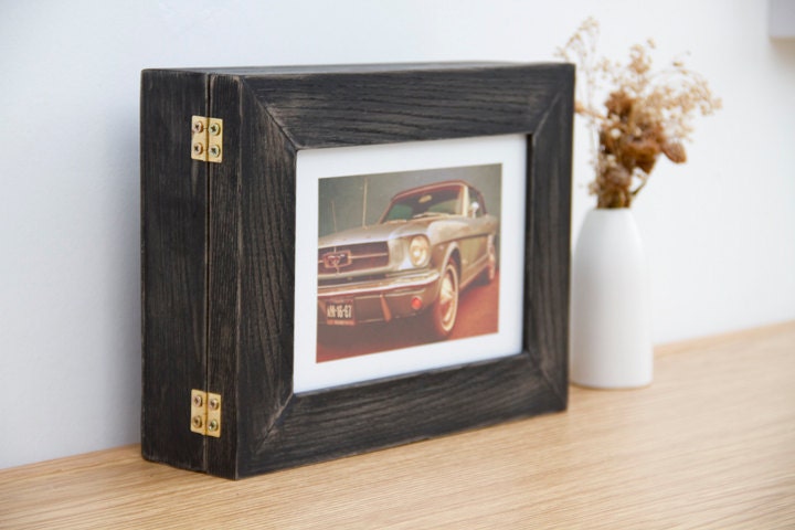 Key Storage Wall Hanging Organizer with photo frame 7,5" x 9"