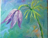 Small Painting, Pasque Flower