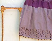 rustic plum beads boho prairie girl kateblossom lilac purple grape tunic bridesmaid party dress
