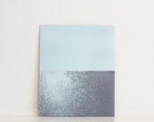 Sale . Etching Print / Minimalist Home Decor: Chiral (in Mint blue and Gray) . Print Size 10" x 12" ... Free Shipping
