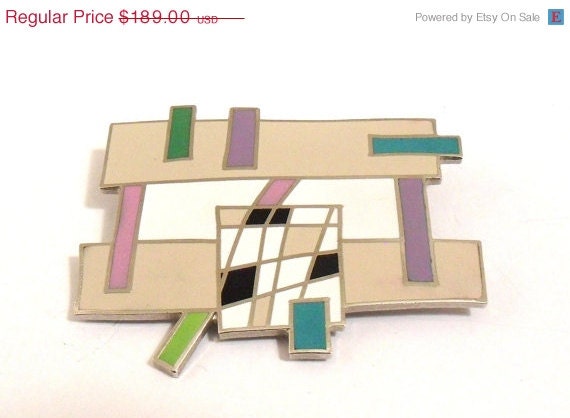 Acme Studios Brooch - Policromi - by Memphis Designer, Beppe Caturegli